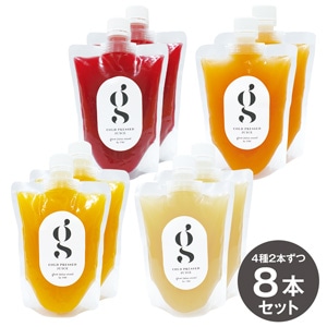 [4種8本セット]glow冷凍コールドプレスジュース(4種2本ずつ)