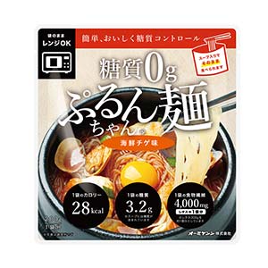 糖質0gぷるんちゃん麺 海鮮チゲ味_6袋セット