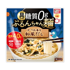 具いり糖質0gぷるんちゃん麺 和風だし_6袋セット