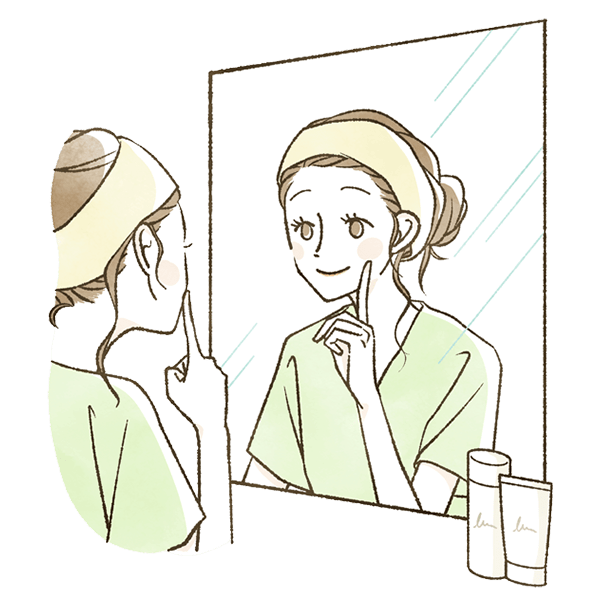 肌診断イメージ