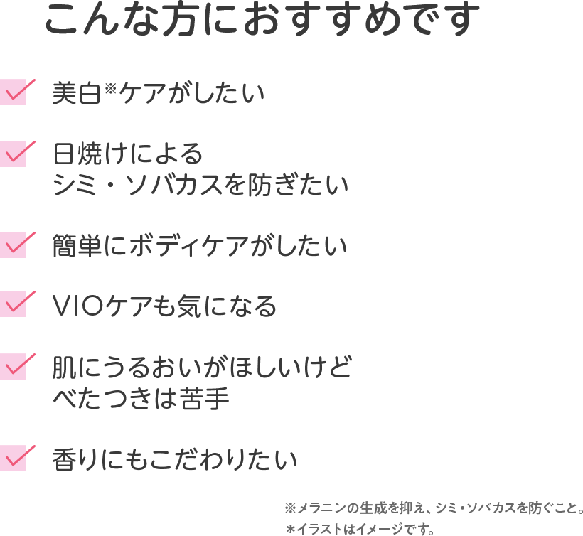 こんな方におすすめです