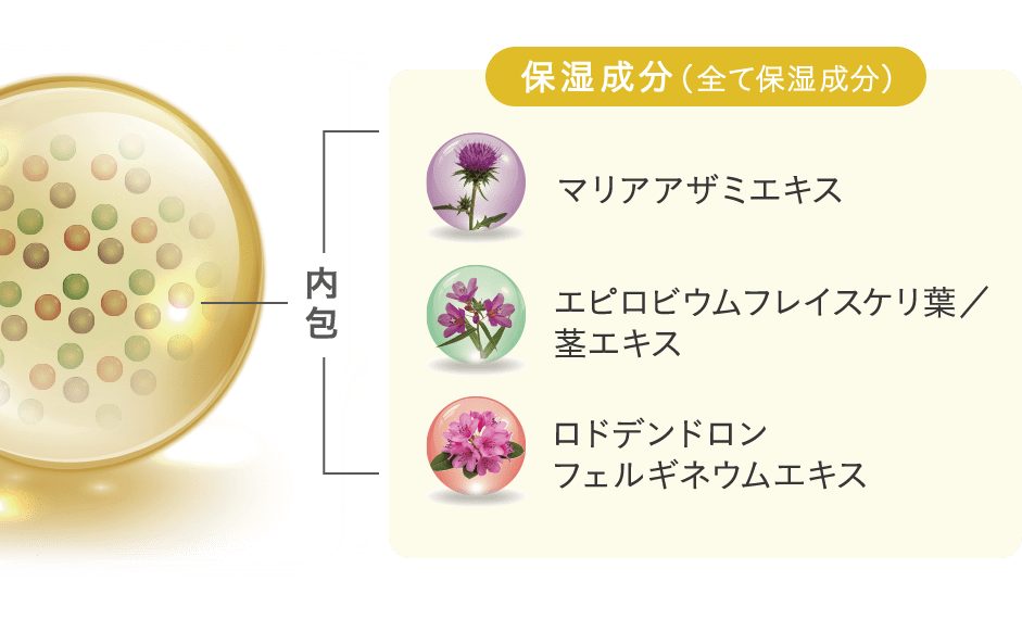 保湿成分（全て保湿成分）