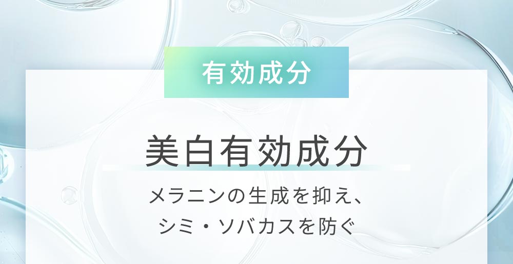 美白有効成分 