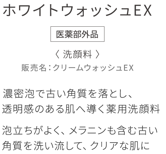 持続美白※で、うるおいに満ちた 明るい肌へ導く薬用美白※化粧水 みずみずしくなめらかな使い心地で 肌荒れを防ぎ、すこやかな肌へ