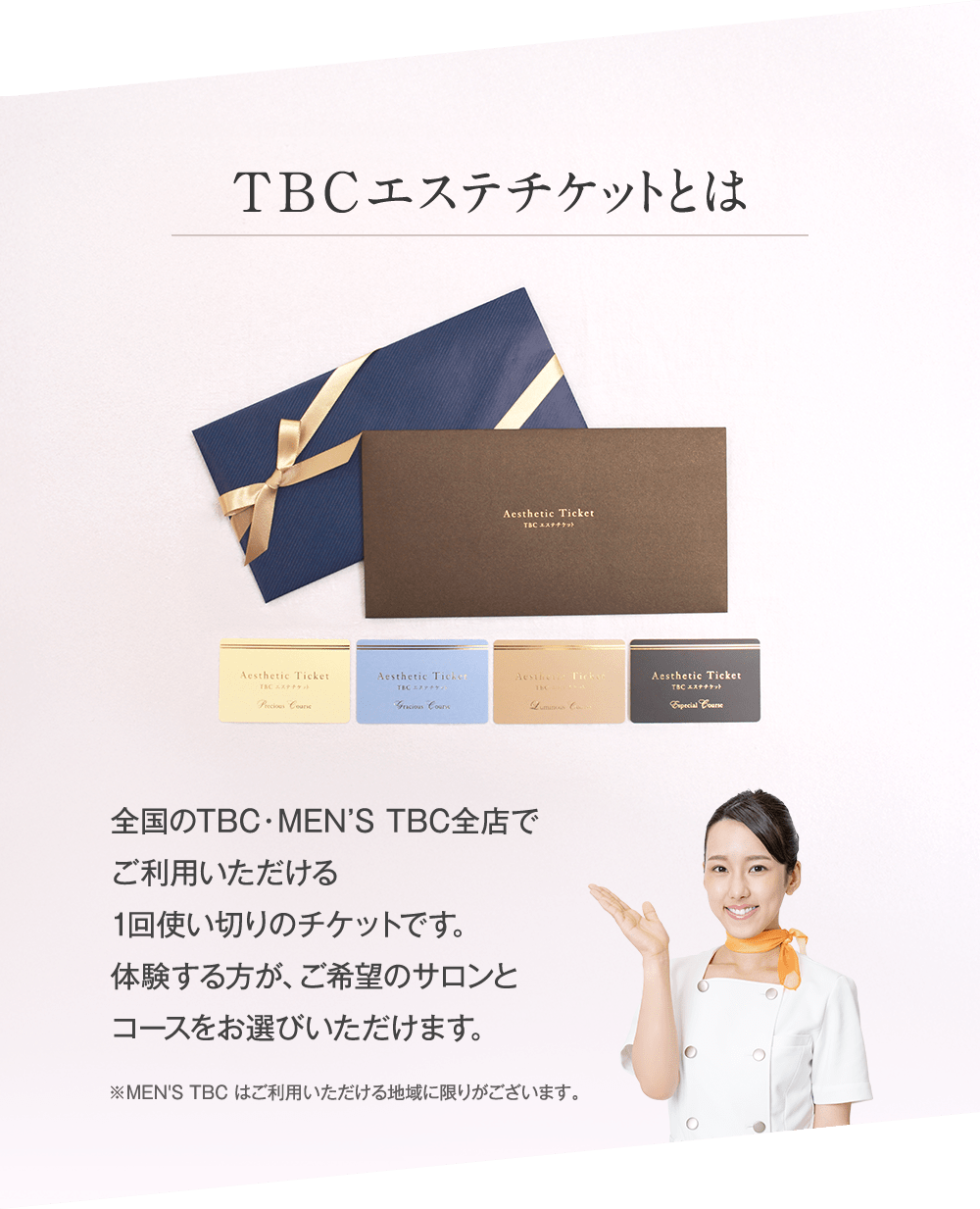 TBCエステチケットとは
