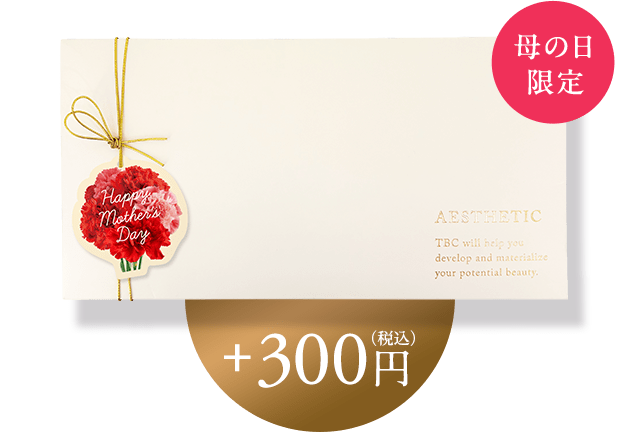 母の日限定ギフトボックス包装